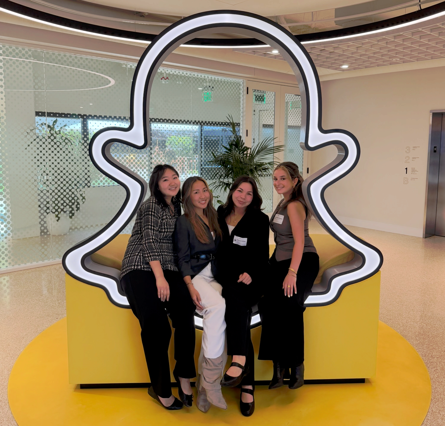 UConsulting members at a professional event